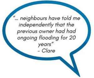 Neighbours and flooding