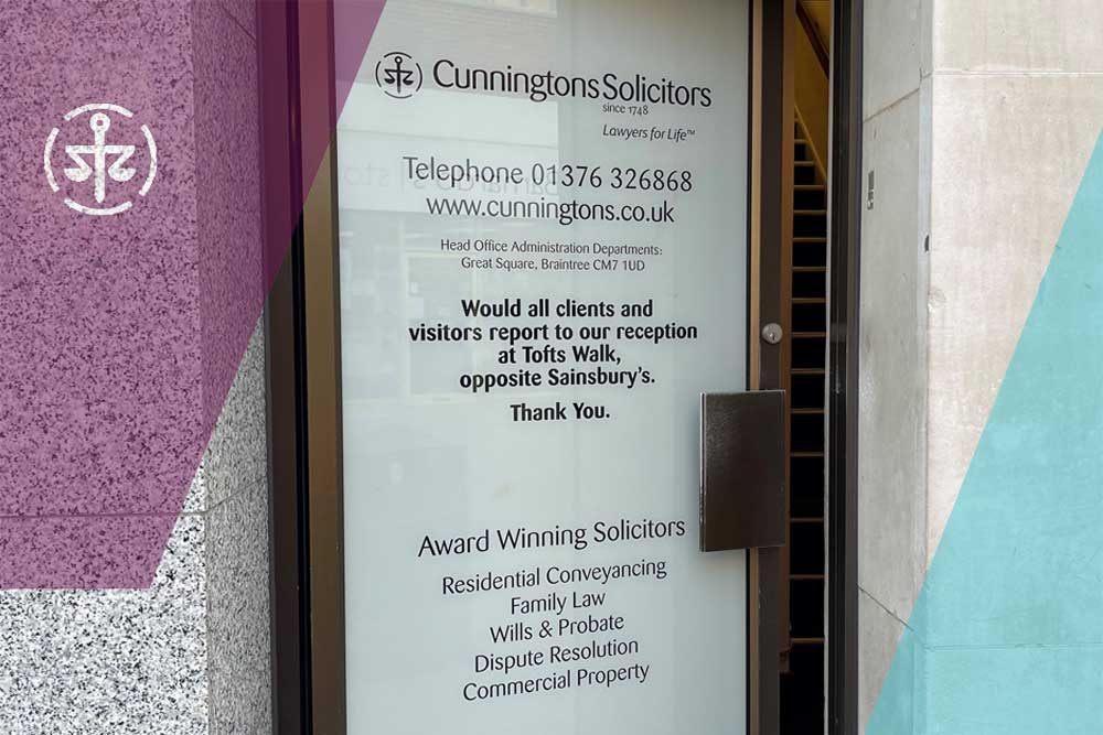 Braintree solicitor firm Cunningtons