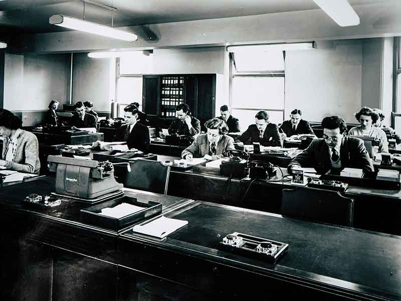 Twentieth century classroom