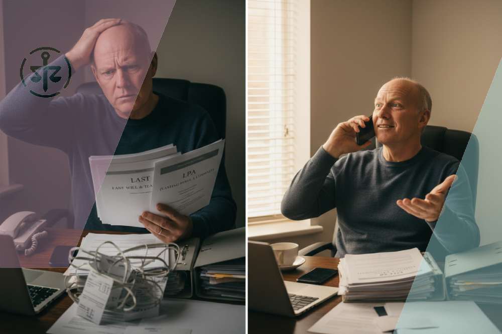 You should regularly audit key documents: Will, LPAs etc