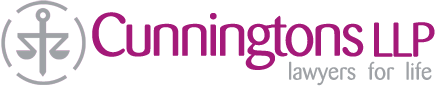 Cunningtons Lawyers for Life Logo